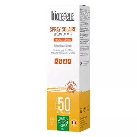 Bioregena Spray solaire enfant SPF50 bio (90 ml)