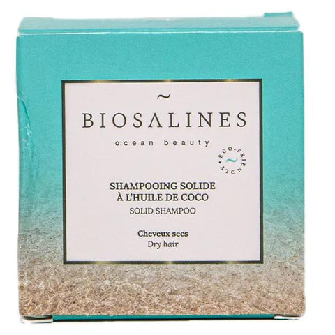 Biosalines Solid Shampoo with Coconut Oil 75g