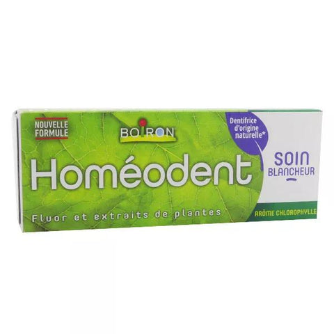 Boiron Homéodent Dentifrice Soin Blancheur Chlorophylle 75ml