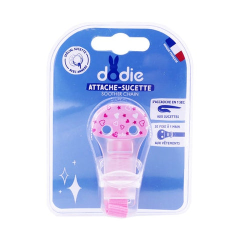 Dodie Attache-Sucette Crochet Couleurs Variées (1 unité)