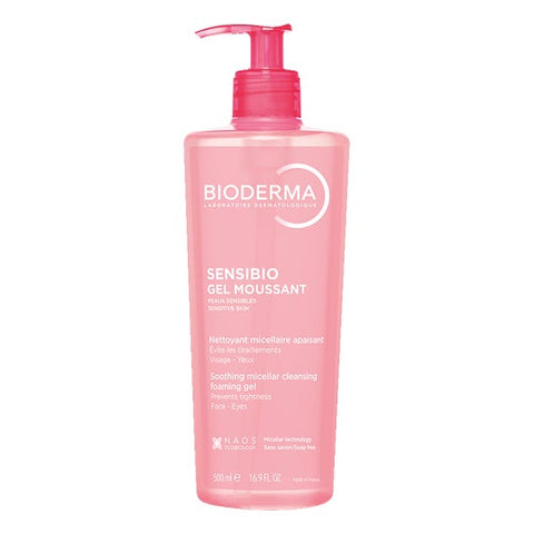 Bioderma Sensibio Gel Micellaire Nettoyant 500 ml