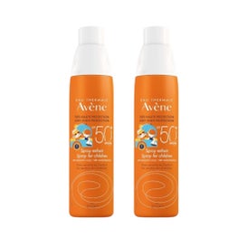 Avène Pack Solaire Spray Enfant SPF50+ 2x200ml