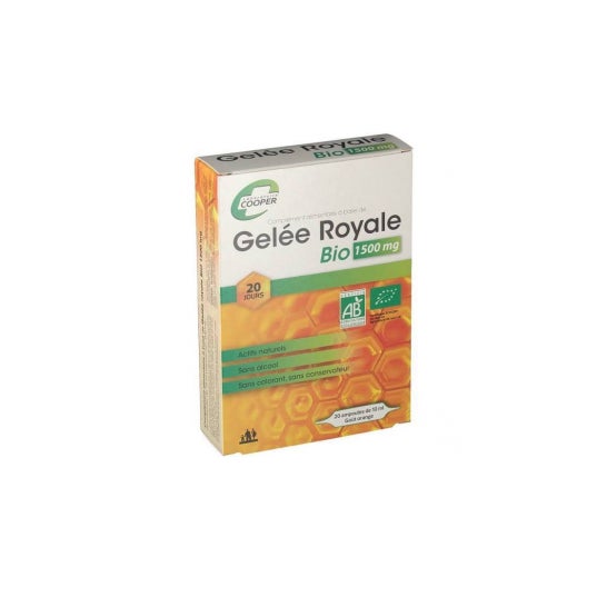 Cooper Gelée Royale Bio 1500mg 20 ampoules