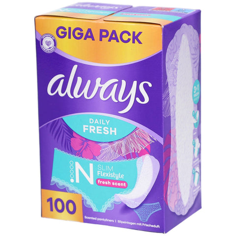 Immer täglich frisch Protège-Slips Normal Slim Flexistyle parfum frais (100 pièces)