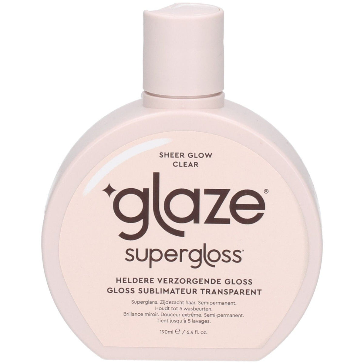 Glaze Supergloss Sheer Glow Soin Gloss Transparent Sublimateur Universel (190 ml)