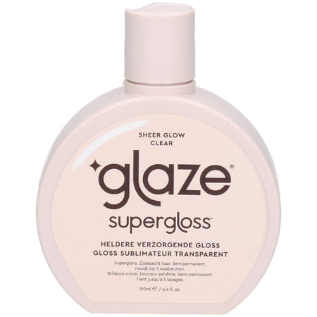 Glaze Supergloss Sheer Glow Soin Gloss Transparent Sublimateur Universel (190 ml)