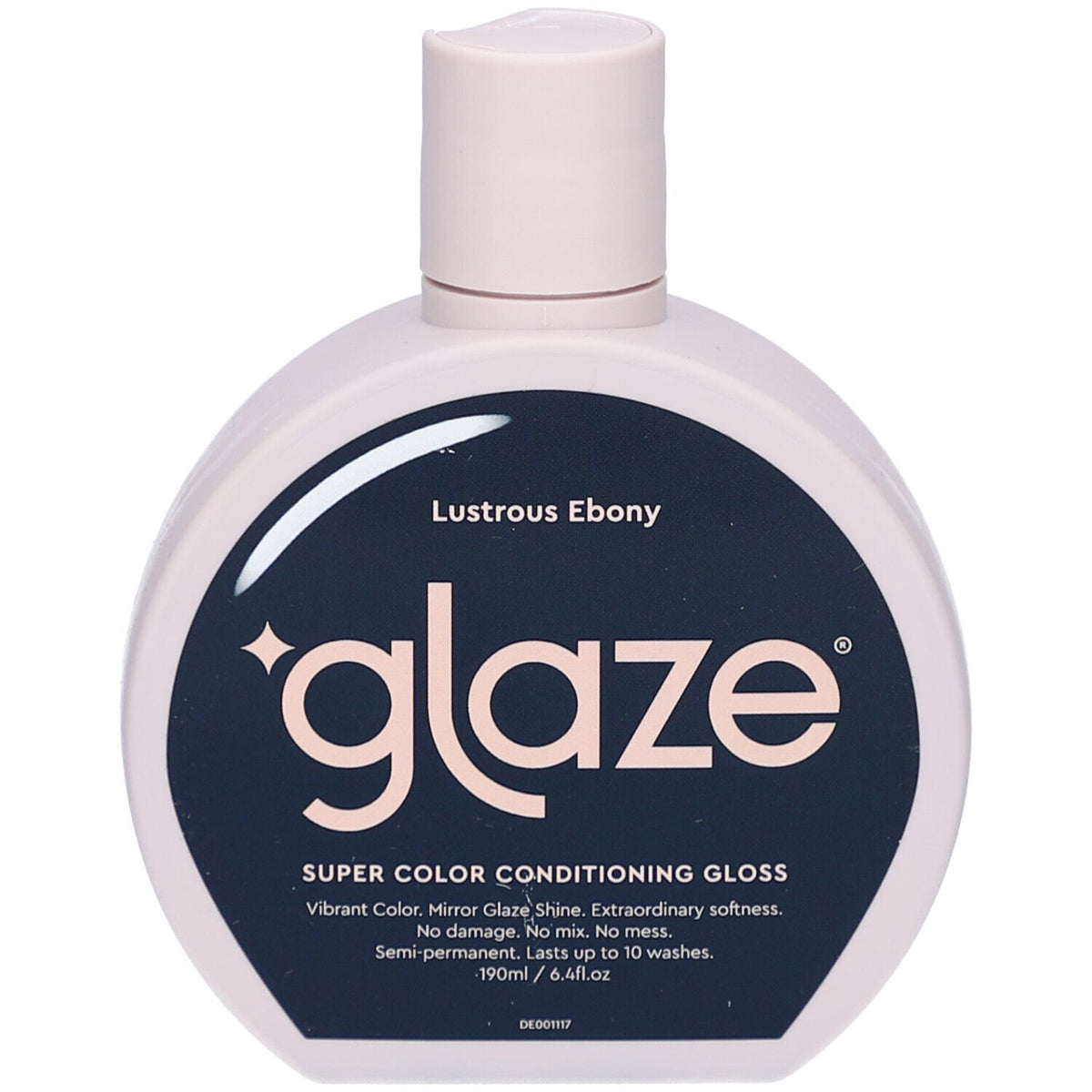 Glaze Supergloss Lustrous Ebony Soin Gloss Colorant Noir Naturel (190 ml)
