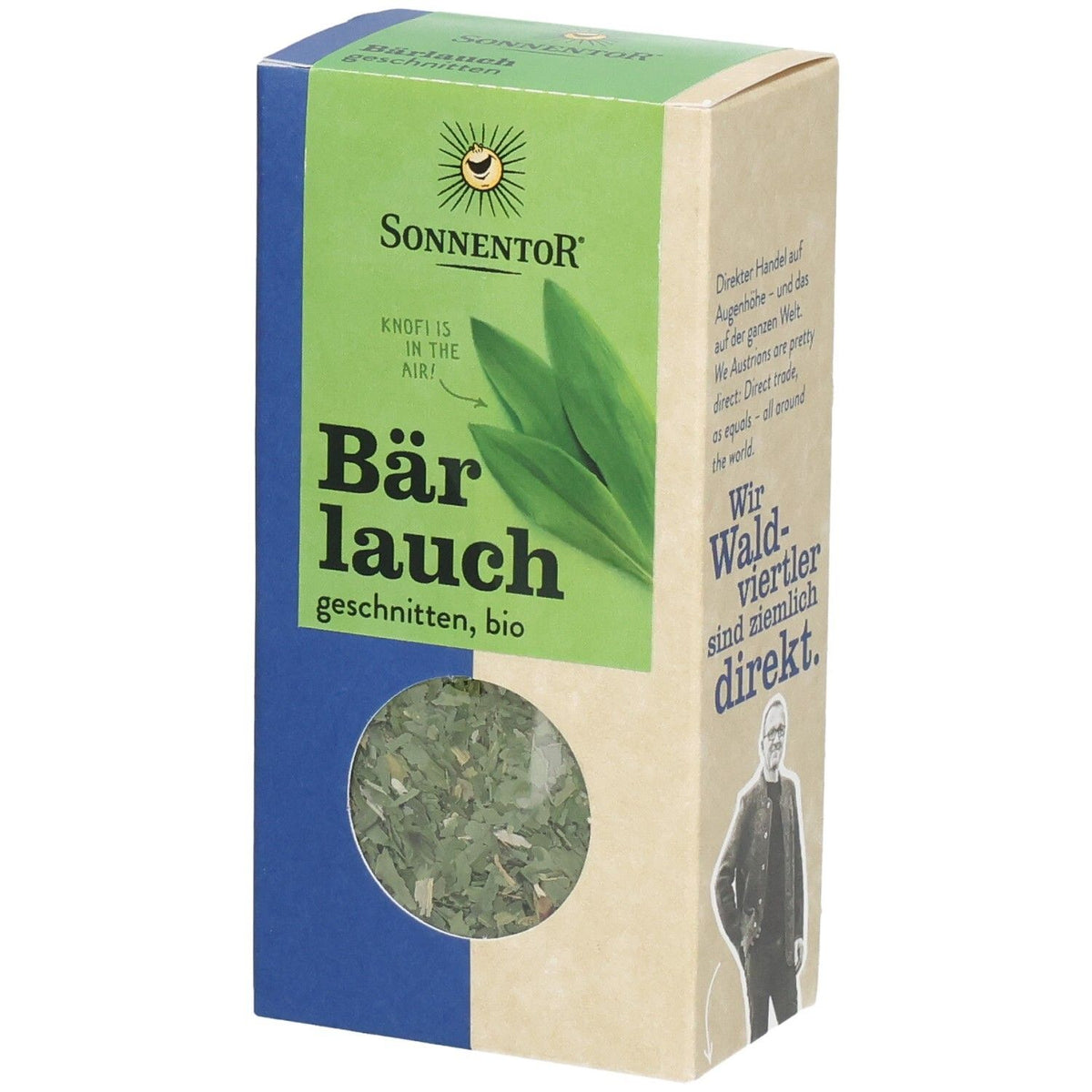 SonnentoR® Bärlauch geschnitten bio sachet (18 g)