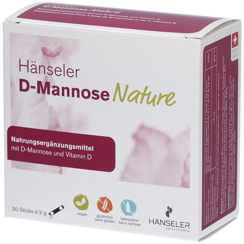 Hänseler D-Mannose Nature (30 sticks de 2 g)