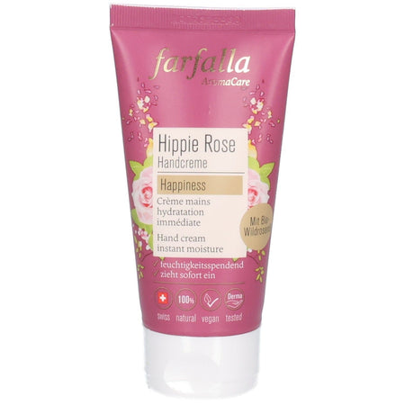 FARFALLA crème pour les mains Hippie Rose (50 ml)
