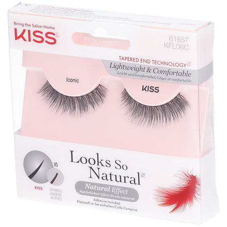 Kiss® Looks So Natural Iconic cils (1 paire)
