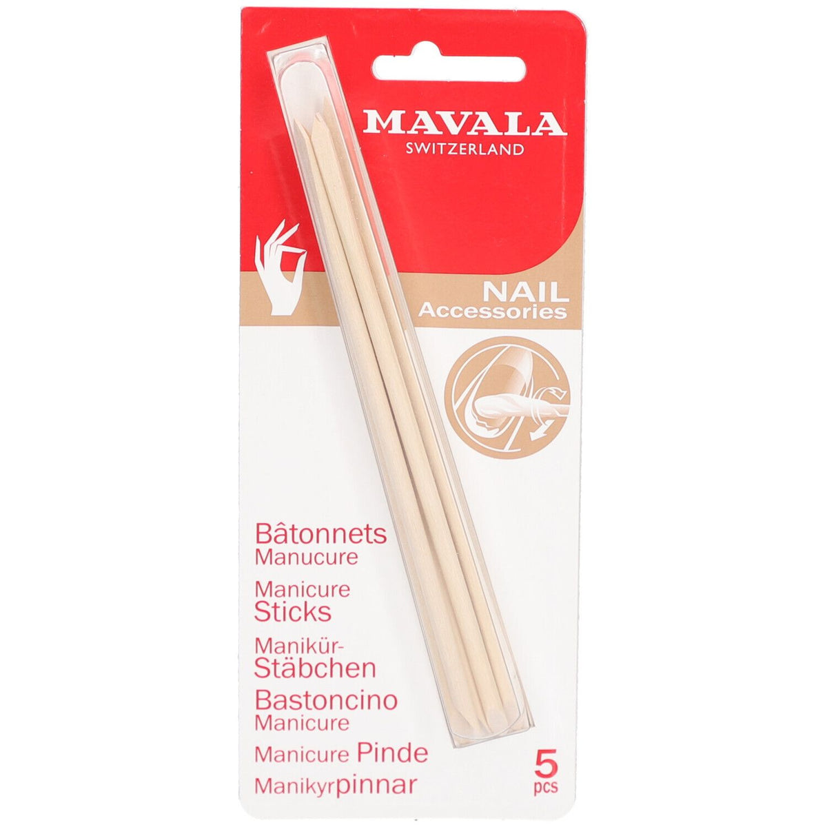Mavala Bâtonnets Manucure (5 pièces)
