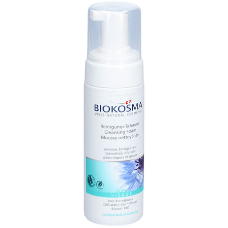 BIOKOSMA Mousse Nettoyante Pure Visage (150 ml)
