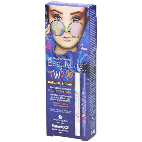 WELLA BeautyLash® crayon à sourcils brun naturel (coffret de 2)