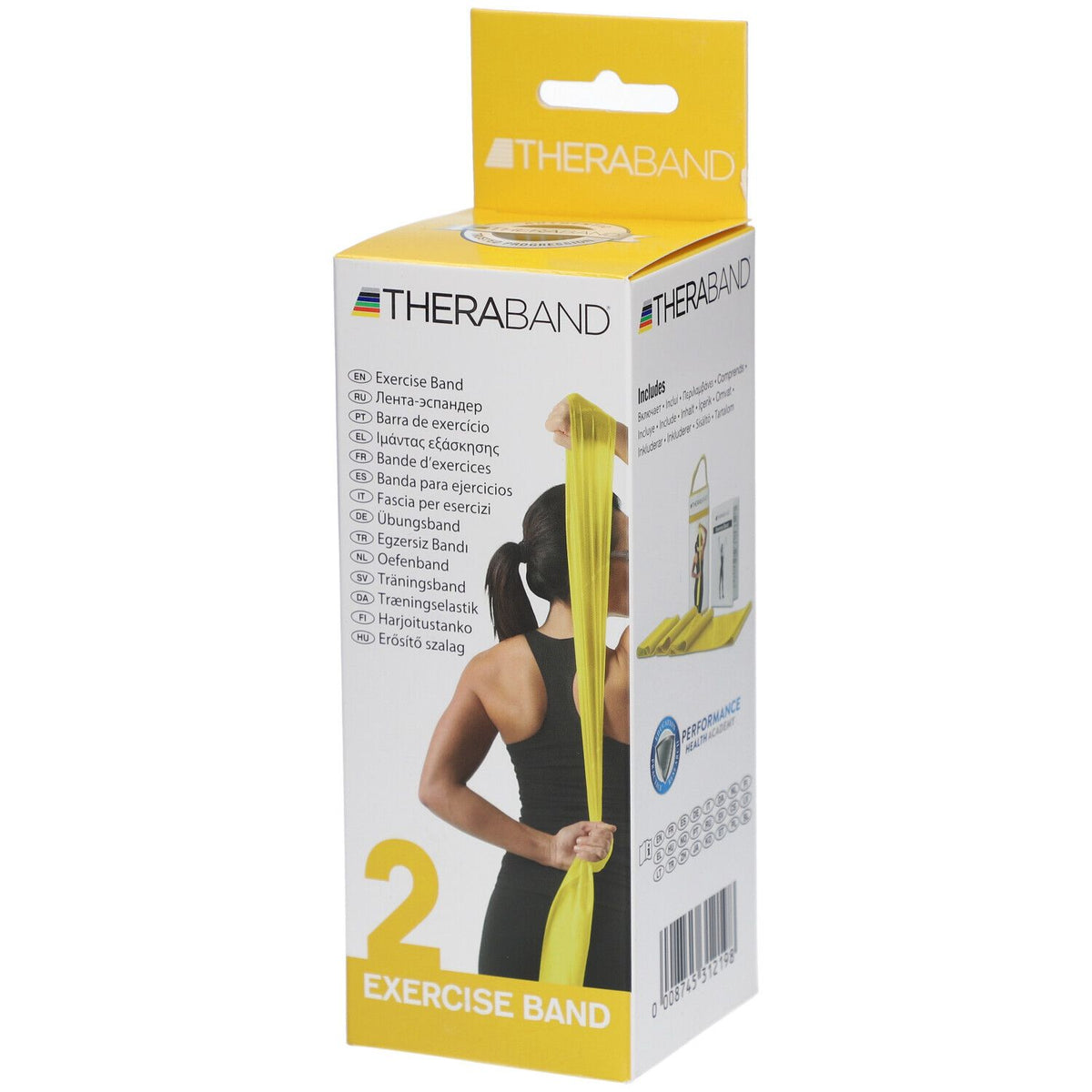 THERABAND Bande d'exercices 250 x 12,7 cm