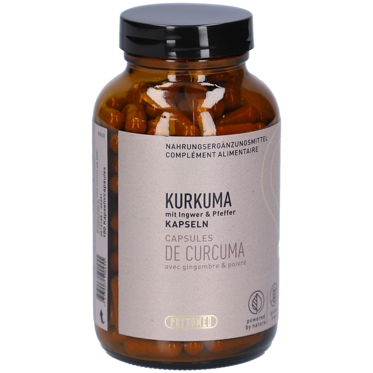 PHYTOMED Curcuma avec gingembre et poivre (180 pièces)
