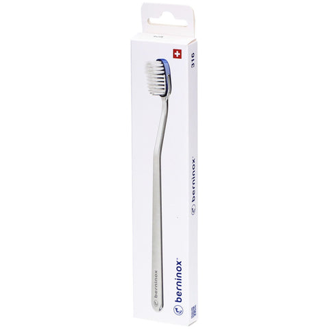 Berninox Brosse à dents 316 Bleu océan Soft