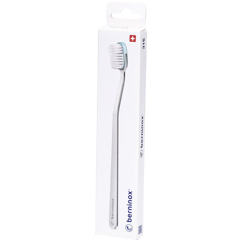 Berninox Brosse à dents 316 Vert glacier Super Soft
