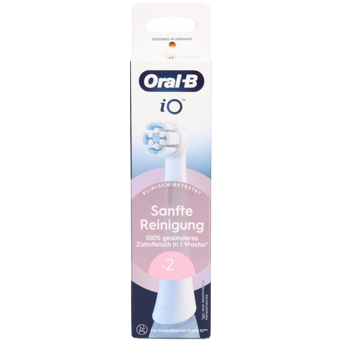 Oral-B brosse à dents de rechange iO nettoyage doux
