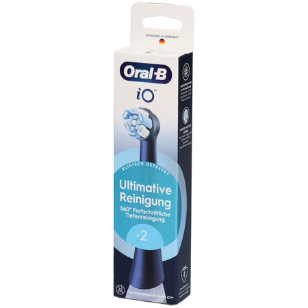 Oral-B iO brosse de rechange Nettoyage ultime (2 pièces)