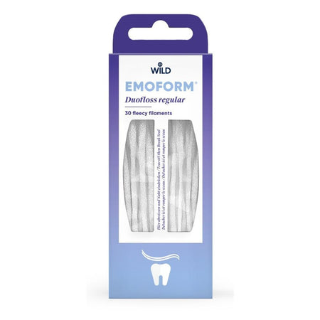 EMOFLUOR® Duofloss Fil dentaire régulier (30 pièces)