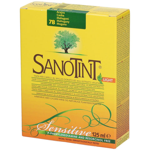 SANOTINT® Sensitive Teinture pour les cheveux 78 Acajou (1 pièce)