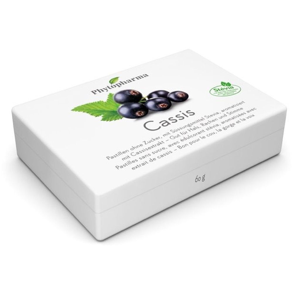 PHYTOPHARMA Pastilles au cassis — 60 g