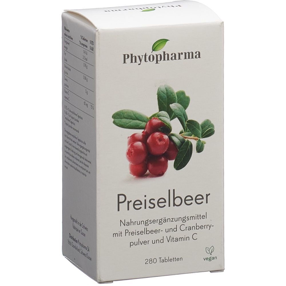 PHYTOPHARMA Airelles rouges (280 pièces)