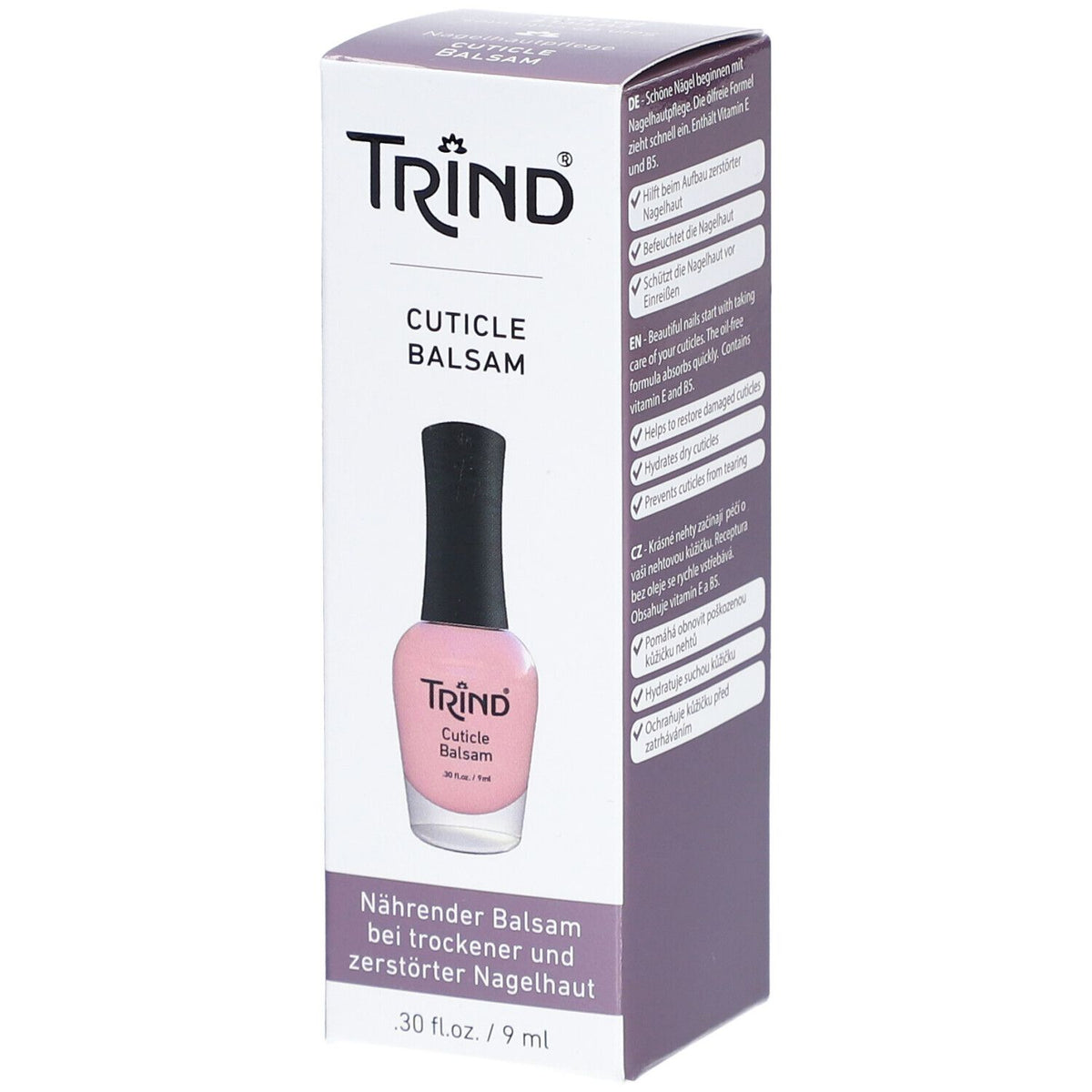 TRIND® Sérum nourrissant pour cuticules sèches et abîmées — 9 ml