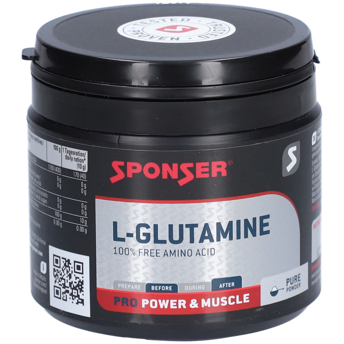 Sponser L-Glutamin 100% Pure Neutral (350 g)
