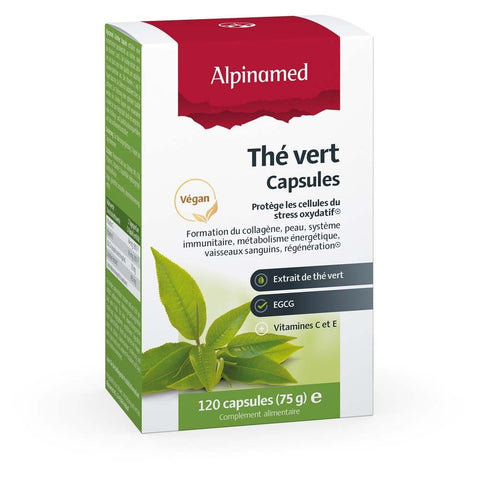 Alpinamed Green Tea Capsules (120 count)