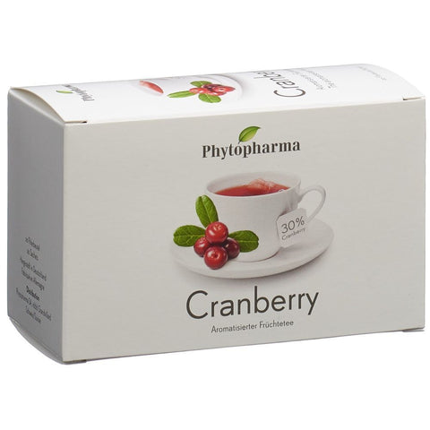 PHYTOPHARMA Thé aux cranberries (20 sachets)