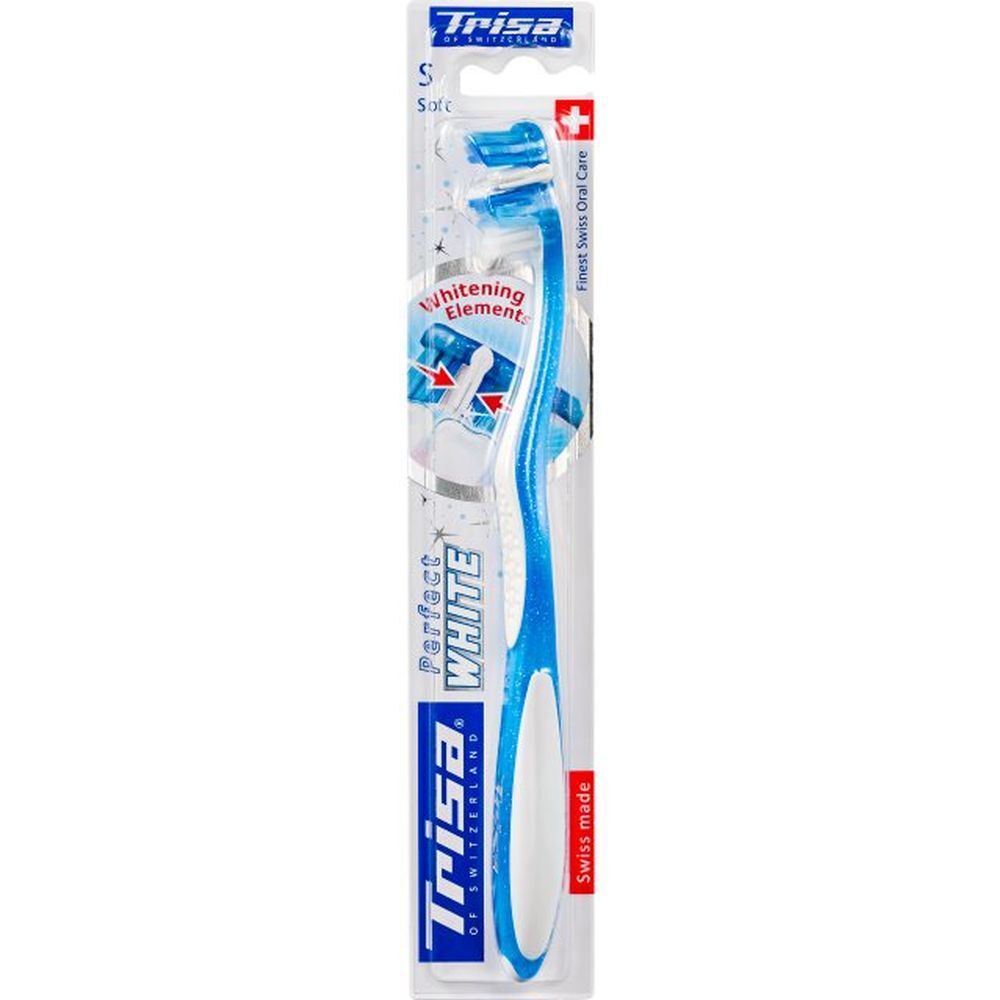 TRISA Brosse à dents souple Perfect white (1 pièce)