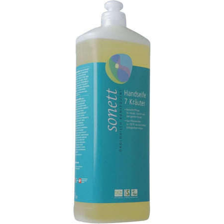 SONETT Savon pour les mains liquide aux 7 herbes — 1 l