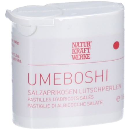 NATURKRAFTWERKE Pastilles d'abricots salés "Umeboshi" — 16 g