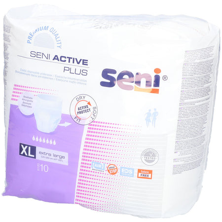 Seni Active Plus culotte d'incontinence (10 pièces)