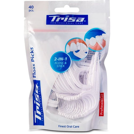 TRISA Fil dentaire (40 pièces)