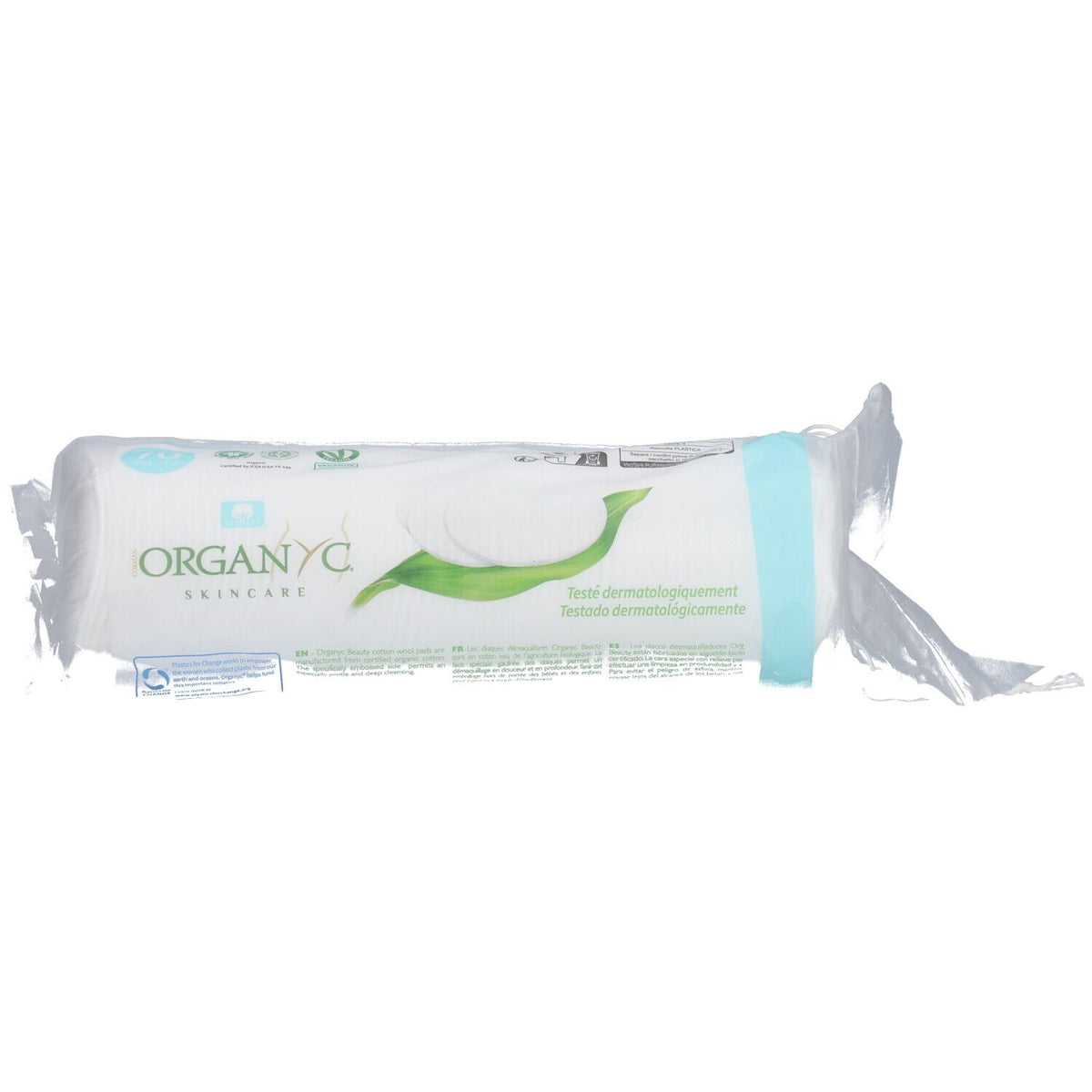 Organyc Disques de coton bio – 100 % coton biologique certifié (70 pièces)