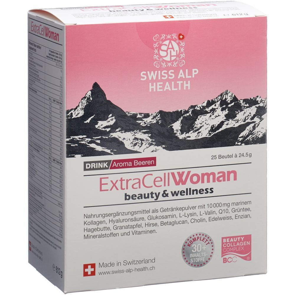 EXTRA CELL Woman Drink beauty&wellness (20 sachets)