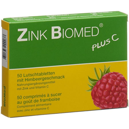 ZINK BIOMED PLUS C comprimés à sucer (50 pièces)