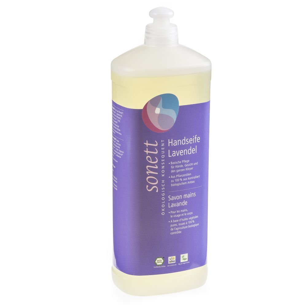 Sonett Savon liquide mains, visage & corps à la lavande (1 l)