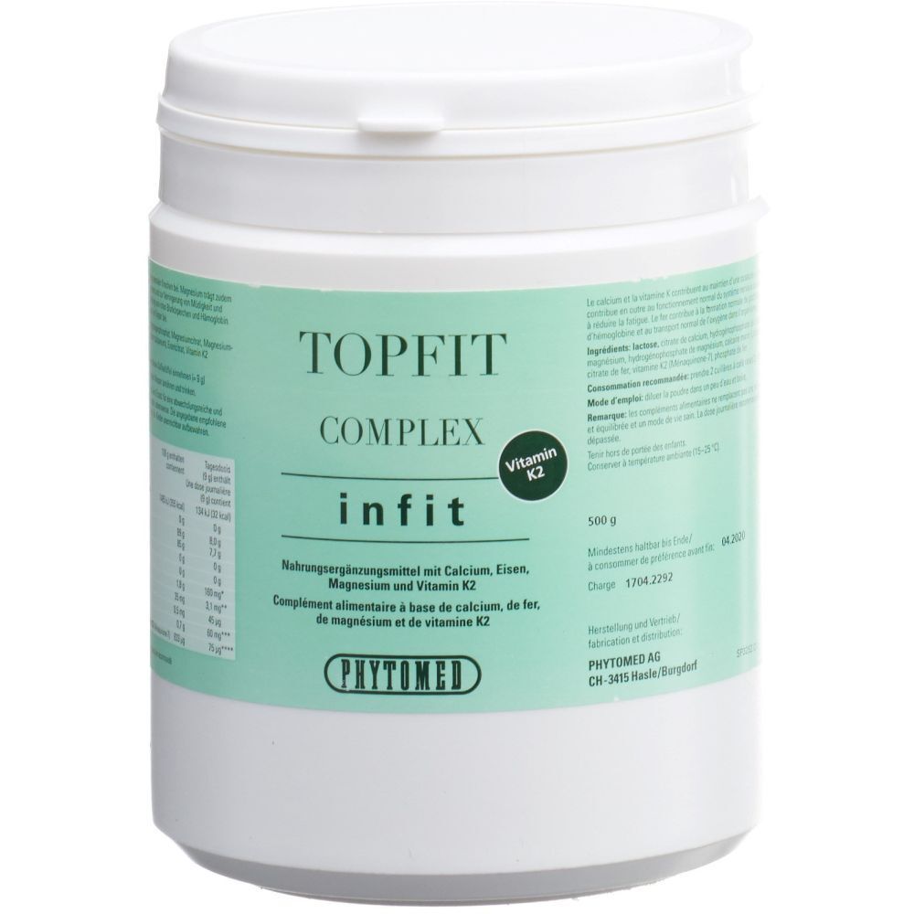 PHYTOMED Topfit-Komplex + Vitamine K2 (500 g)