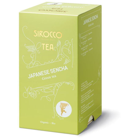 Sirocco Bio Thé vert japonais Sencha (20 sachets)
