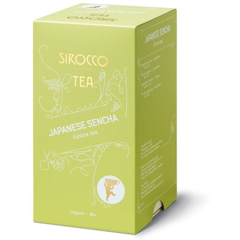 Sirocco Bio Thé vert japonais Sencha (20 sachets)