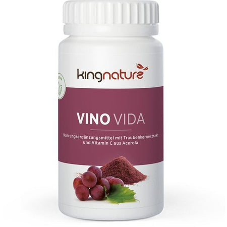 kingnature Vino vida 305 mg (90 pièces)