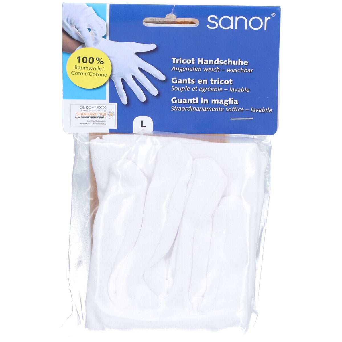 SANOR gants tricot L (1 pièce)
