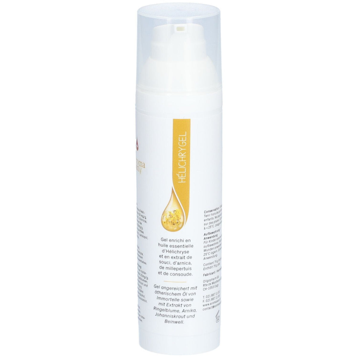 AROMASAN Hélichrygel gel enrichi à l'huile essentielle d'hélichryse (75 g)