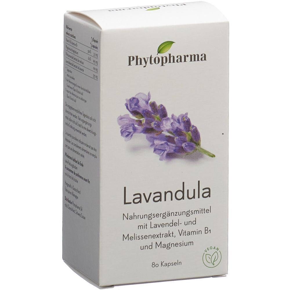 PHYTOPHARMA Lavandula (80 gélules)