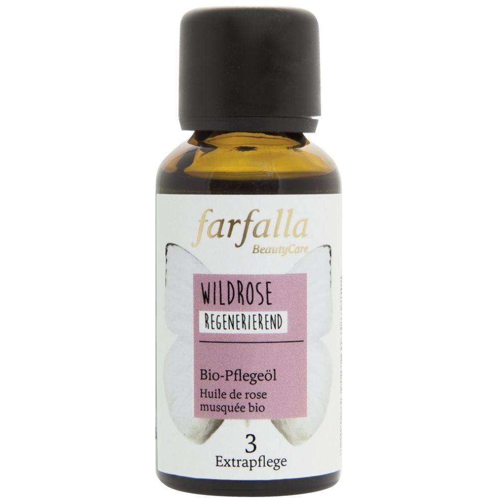 farfalla BeautyCare WILDROSE huile de soin bio (30 ml)