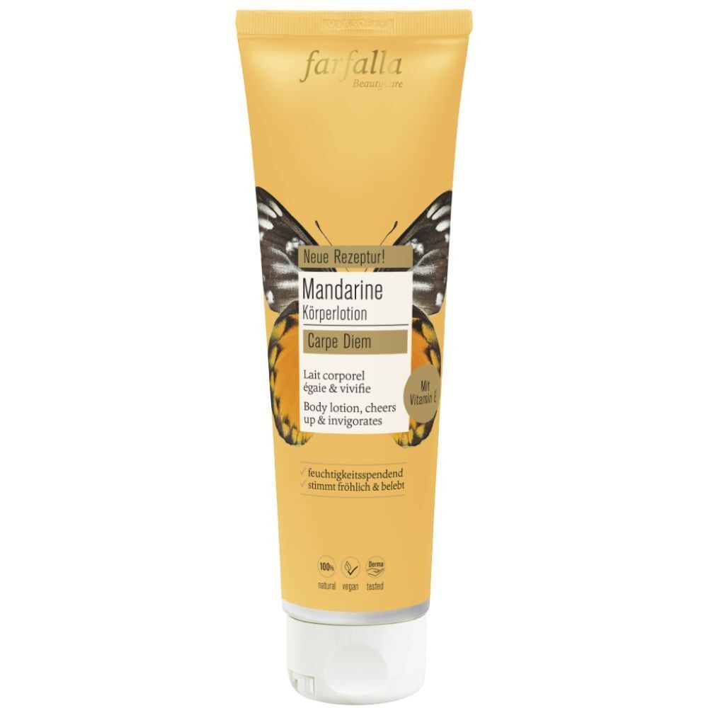 farfalla Lotion corporelle Carpe Diem à la mandarine (150 ml)